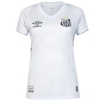 Camisa do Santos I 2024 Torcedora Umbro - Feminina BRANCO