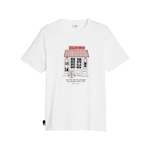 Camiseta Puma Graphic Café - Masculina BRANCO