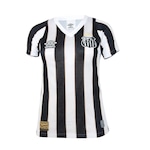 Camisa do Santos Ii 2024 Torcedora Umbro - Feminina PRETO