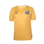 Camisa de Goleiro do Santos 2024 Umbro - Masculina AMARELO