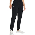 Calça Under Armour Sport Rival High-Rise Woven - Feminina PRETO