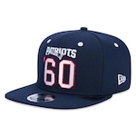 Boné Aba Reta New Era 5950 New England Patriots Core Orig.Fit - Snapback - Adulto AZUL ESCURO