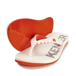 Chinelo Kenner Red - Unissex BRANCO