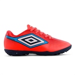 Chuteira Society Umbro Cannon Jr - Infantil Coral