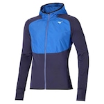 Jaqueta com Capuz Mizuno Warmalite Hybrid - Masculina AZUL