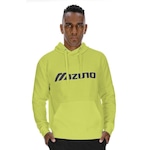 Blusão de Moletom com Capuz Mizuno Soft New - Masculino VERDE