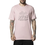 Camiseta Rvca Gardener Wt24 - Masculina ROSA