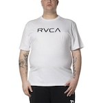 Camiseta Rvca Big Rvca Plus Size Wt24 - Masculina BRANCO