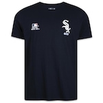 Camiseta New Era Regular Chicago White Sox Club House - Masculina PRETO