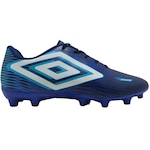 Chuteira de Campo Umbro Frame - Adulto AZUL ESC/BRANCO