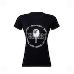 Camiseta Mormaii Beach Tennis Sun - Feminina PRETO