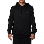 Blusão de Moletom Quiksilver Canguru Embroidery 280G - Masculino PRETO