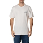 Camiseta Quiksilver Line By Line - Masculina Off White