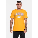 Camiseta Nba Metallic Golden State Warriors - Masculina AMARELO