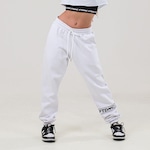 Calça de Moletom FitDance Ftdnc - Unissex BRANCO