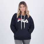 Blusão de Moletom Fila Letter Ii - Feminino PRETO