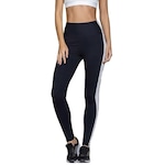 Calça Legging Run More Compress - Feminina PRETO/BRANCO