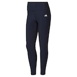 Calça Legging adidas Latin Fit Solid - Feminina AZUL ESC/BRANCO