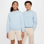 Blusão Nike Sportswear Club Fleece - Infantil AZUL