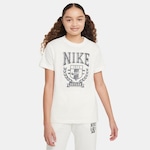 Camiseta Nike Sportswear Trend - Infantil BRANCO