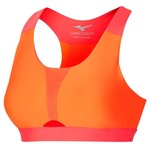 Top Fitness com Bojo Mizuno High Support - Feminino LARANJA