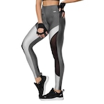 Calça Legging Selene Recortes Tule - Feminina CHUMBO