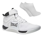 Tênis Everlast Monster 3 + Par de Meia - Unissex BRANCO