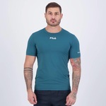 Camiseta Fila Sun Protect Breezy - Masculina VERDE