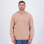 Blusão de Moletom Fila Soft Street Express - Masculino MARROM