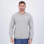 Blusão de Moletom Fila Confort Classic - Masculino CINZA