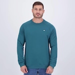 Blusão de Moletom Fila Basic Letter - Masculino VERDE