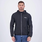 Jaqueta com capuz Fila Windbreak Performa - Masculina PRETO