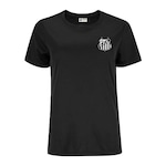 Camiseta do Santos Esportiva Surf Center - Feminina PRETO