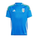 Camisa do Itália I 2024 adidas - Infantil AZUL