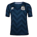 Camisa de Goleiro do Santos 2024 Umbro - Masculina AZUL