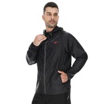 Jaqueta com Capuz Mizuno High - Masculina PRETO