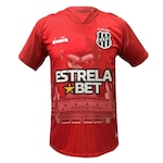 Camisa de Goleiro Ponte Preta I Diadora 2024 - Masculina VERMELHO