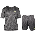 Kit Camiseta Everlast Esporte + Bermuda Everlast - Masculino CINZA