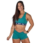 Kit Top Everlast Ever Cross + Short Everlast - Feminino VERDE