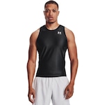 Camisa Regata de Compressão Under Armour Iso-Chill - Masculina PRETO