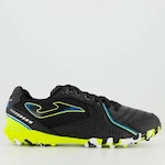 Chuteira Society Joma Dribling - Adulto PRETO/VERDE