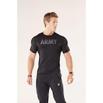 Camiseta Army Dry Fit Collection - Masculina PRETO