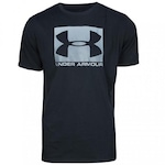 Camiseta Under Armour Boxed Sportstyle - PRETO/CINZA