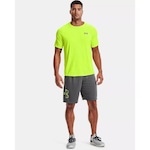 Camiseta Under Armour Tech 2.0 Masculina - Amarelo Fluor