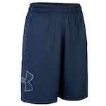 Bermuda Under Armour Tech Graphic - Masculina AZUL ESCURO