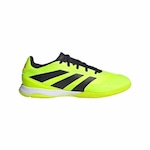 Chuteira Futsal adidas Predator 24 League Low - Adulto Amarelo/Preto