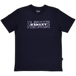 Camiseta Oakley Square Lightning Graphic Tee - Masculina PRETO