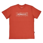 Camiseta Oakley Square Lightning Graphic Tee - Masculina VERMELHO