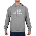 Blusão de Moletom com Capuz New Balance Essentials - Masculino CINZA