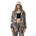 Jaqueta New Era Corta Vento Windbreaker All Camo - Feminina BEGE